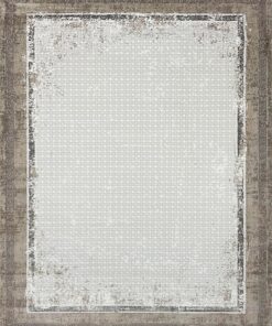 Vintage Geometric Premium Turkish Area Rug - Beige
