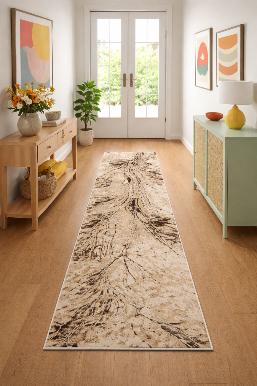 Current Mocha PGI Runner Rug 2.6x10 ft - Image 3