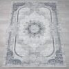 Traditional Premium Turkish Area Rug - Cream and Blue - Image 2