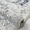 Traditional Premium Turkish Area Rug - Cream and Blue - Image 4