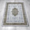Diamond Premium Turkish Area Rug - Cream and Gold - Image 2