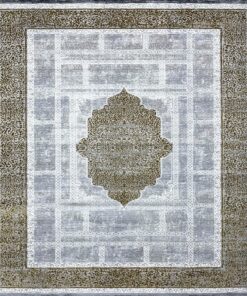 Diamond Premium Turkish Area Rug - Cream and Gold