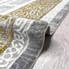 Diamond Premium Turkish Area Rug - Cream and Gold - Image 5