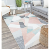 Miko Milkshake Pink Rug -  5 x 7.6 (ft) - Image 2