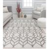 Knox Candle White Tribal Area rug - 5 x 7 (ft) - Image 2