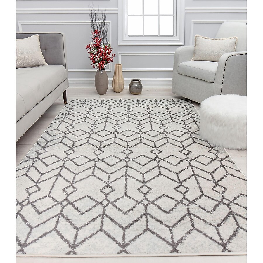 Knox Candle White Tribal Area rug - 5 x 7 (ft) - Image 2