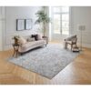 allen + roth Delft Gray Medallion Area Rug - 9x12 - Image 6