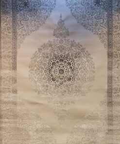 Elegance Cascade - Symmetrical Medallion Turkish Area Rug - 6.5x10 ft