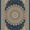 Agra Medallion area rug full view with traditional design