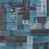 Amalfi 3330 area rug full view with abstract bold pattern