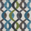 Amalfi 3920 area rug full view with abstract pattern