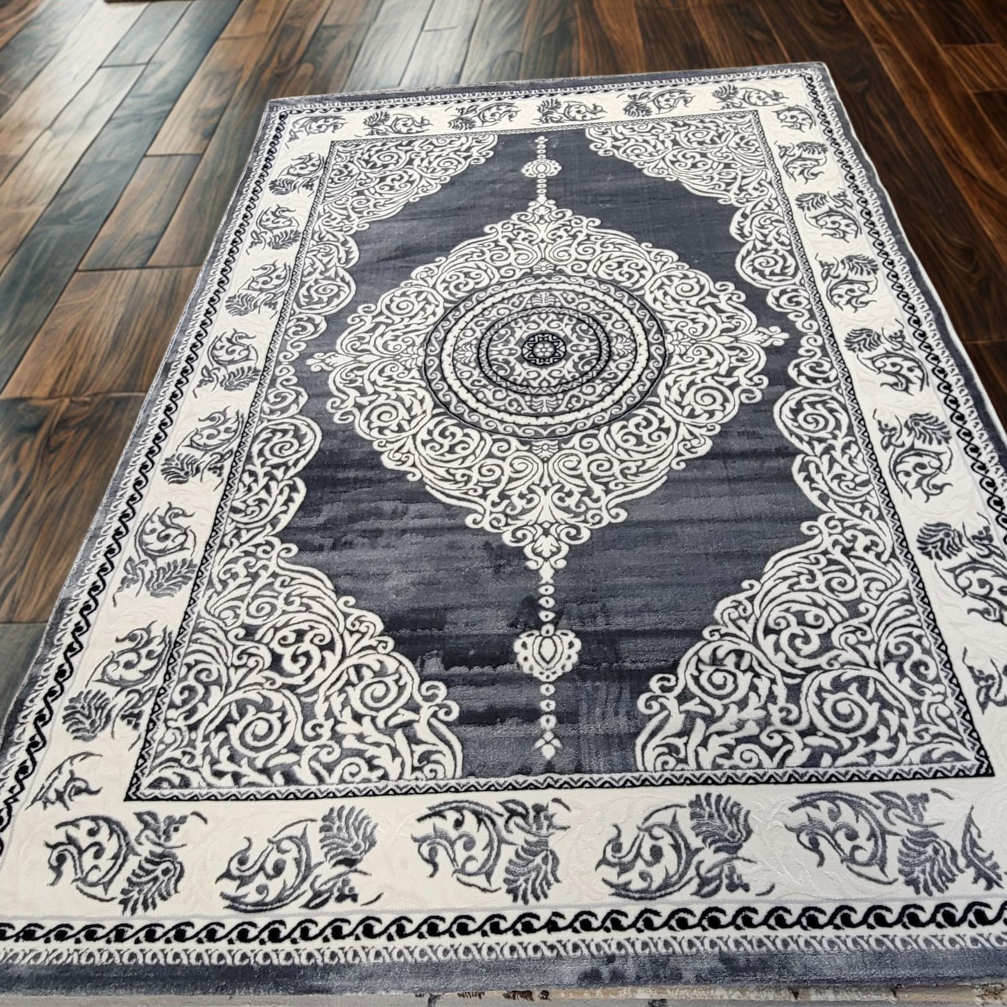 Sultan Anthracite PGI Rug 5.2x7.5 ft - Image 10