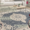 Pearl Navy PGI Rug 4x6 ft - Image 3