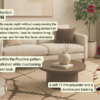 Rootline Mocha PGI Rug 4x6 ft - Image 2
