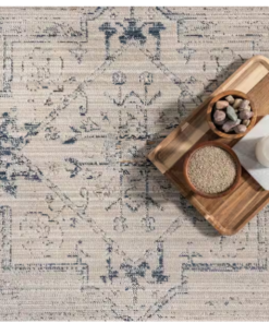 Alternative view of Lolita Faded 9x12 ft Machine Washable Indoor/Outdoor Area Rug