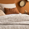 Foliage Cotton Double Blanket - 78 X 86.60 in - Image 2