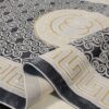 Meander Navy Gray PGI Rug 4x6 ft - Image 6