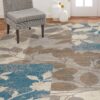 Home Dynamix Tremont Area Rug, Beige/Blue - 5.3 x7.2 - Image 3
