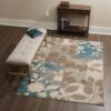 Home Dynamix Tremont Area Rug, Beige/Blue - 5.3 x7.2 - Image 2