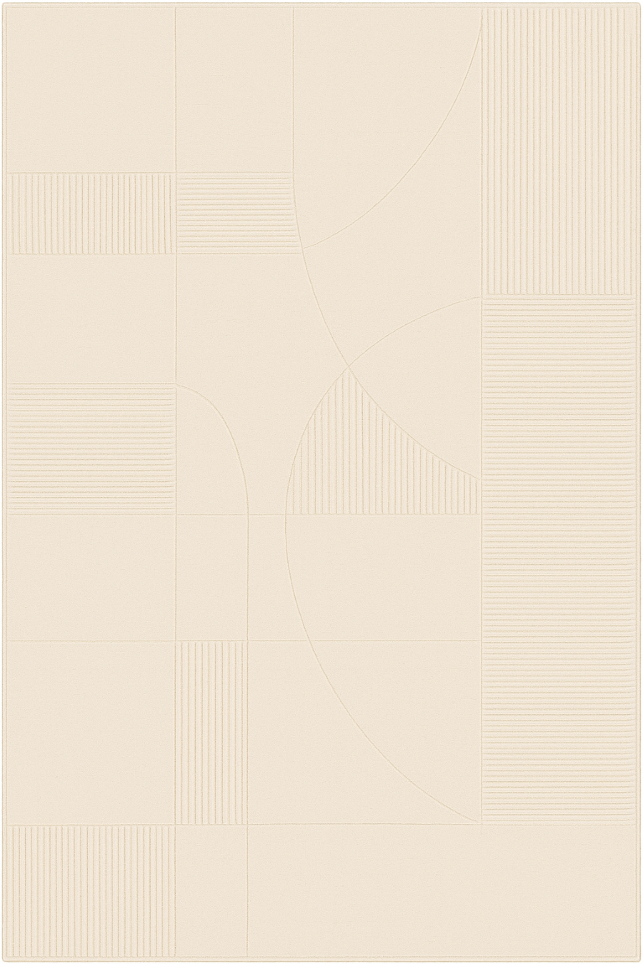 Horizon Cream 0201A PGI Rug 4x6 ft