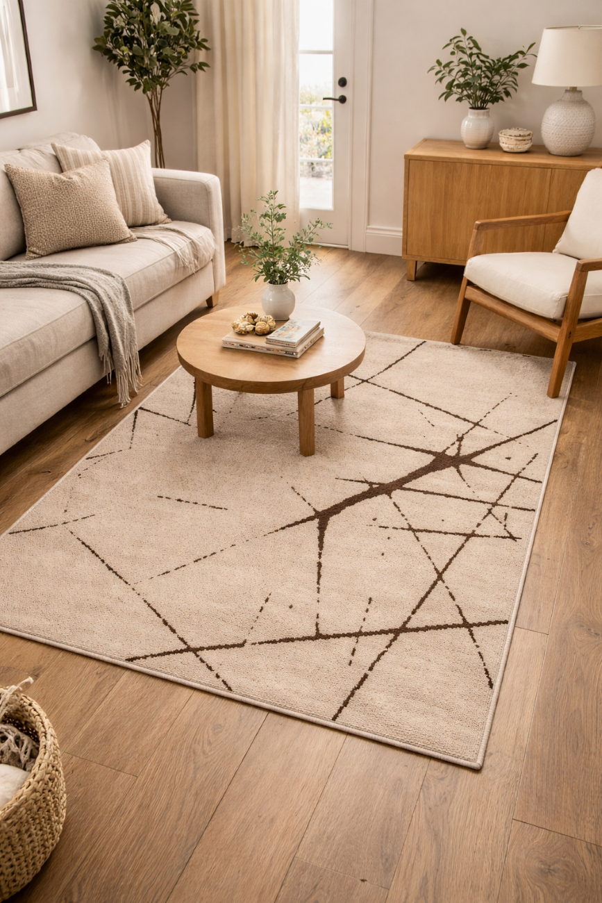 Rootline Mocha PGI Rug 4x6 ft - Image 5