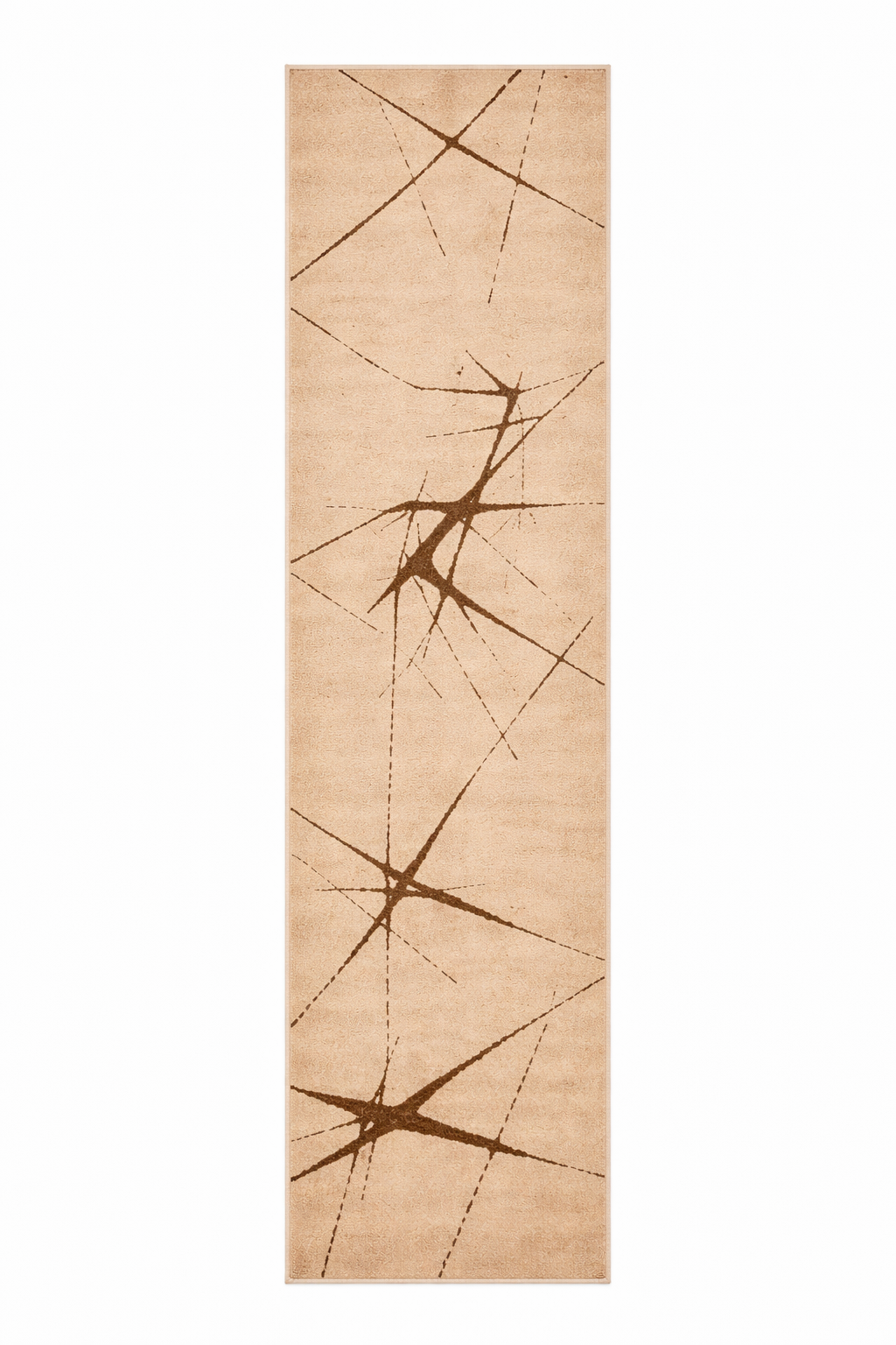 Rootline Mocha PGI Runner Rug 2.6x8 ft