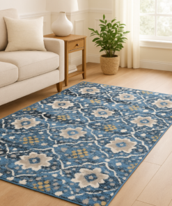 Alternative view of Arcadia Floral Area Rug - 4x6 (ft)