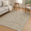 Arcadia Sandy Maze Area Rug - 4x6 (ft) - Image 2
