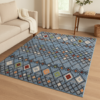 Arcadia Sky Diamond Area Rug - 4x6 (ft) - Image 2