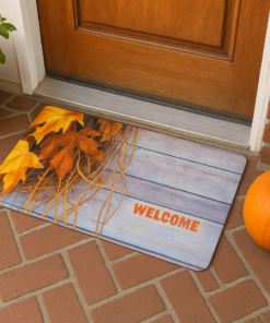 Alternative view of Autumn Welcome Entrance Mat - 17x27 in