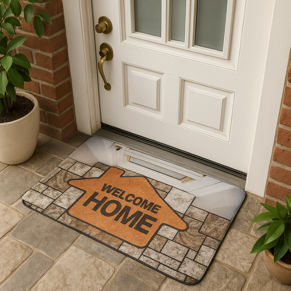 Welcome Home Entrance Mat - 17x27 in - Image 2