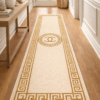 Meander Beige PGI Runner Rug 2.6x10 ft - Image 5