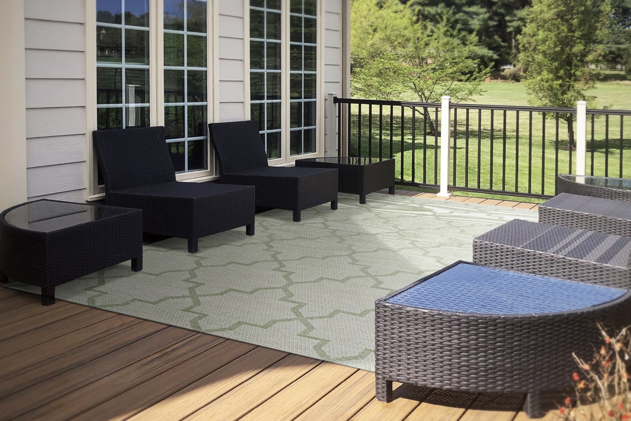 Newport 96003 Area Rug - 8x11 (ft) Indoor/Outdoor - Image 2