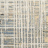 Nourison 9x12 (ft) Modern Abstract Ivory/Blue Washable Rug - Image 6