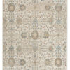 Nourison 9x12 (ft) Persian‑Inspired Beige Washable Rug