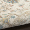 Nourison 6.7x9 (ft) Persian‑Inspired Beige Washable Rug - Image 4