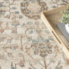 Nourison 6.7x9 (ft) Persian‑Inspired Beige Washable Rug - Image 6