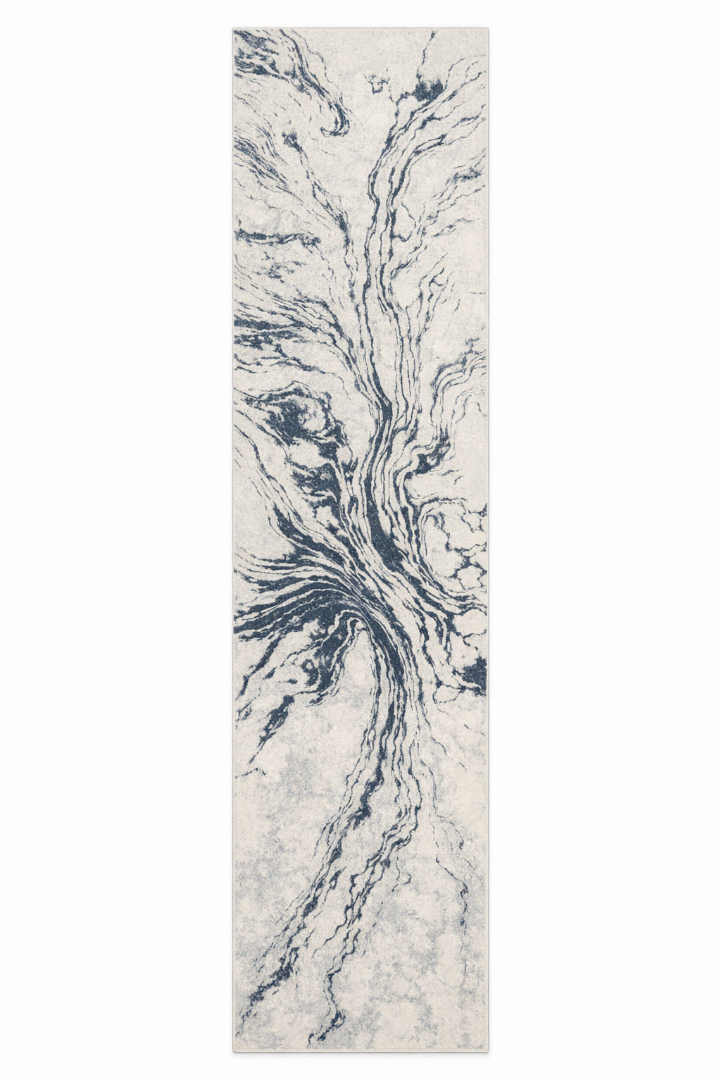 Current Navy PGI Runner Rug 2.6x8 ft