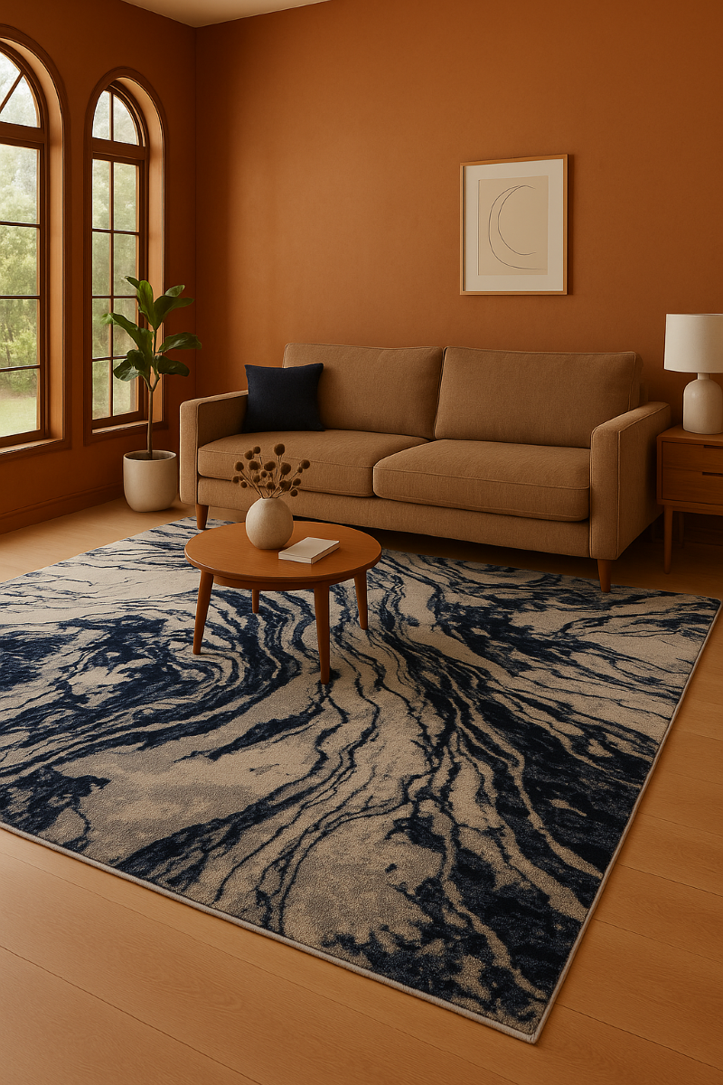Current Navy PGI Rug 10x13 ft - Image 12