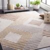 Palma Modern Neutral Area Rug - 6.5x9.2 (ft) - Image 2