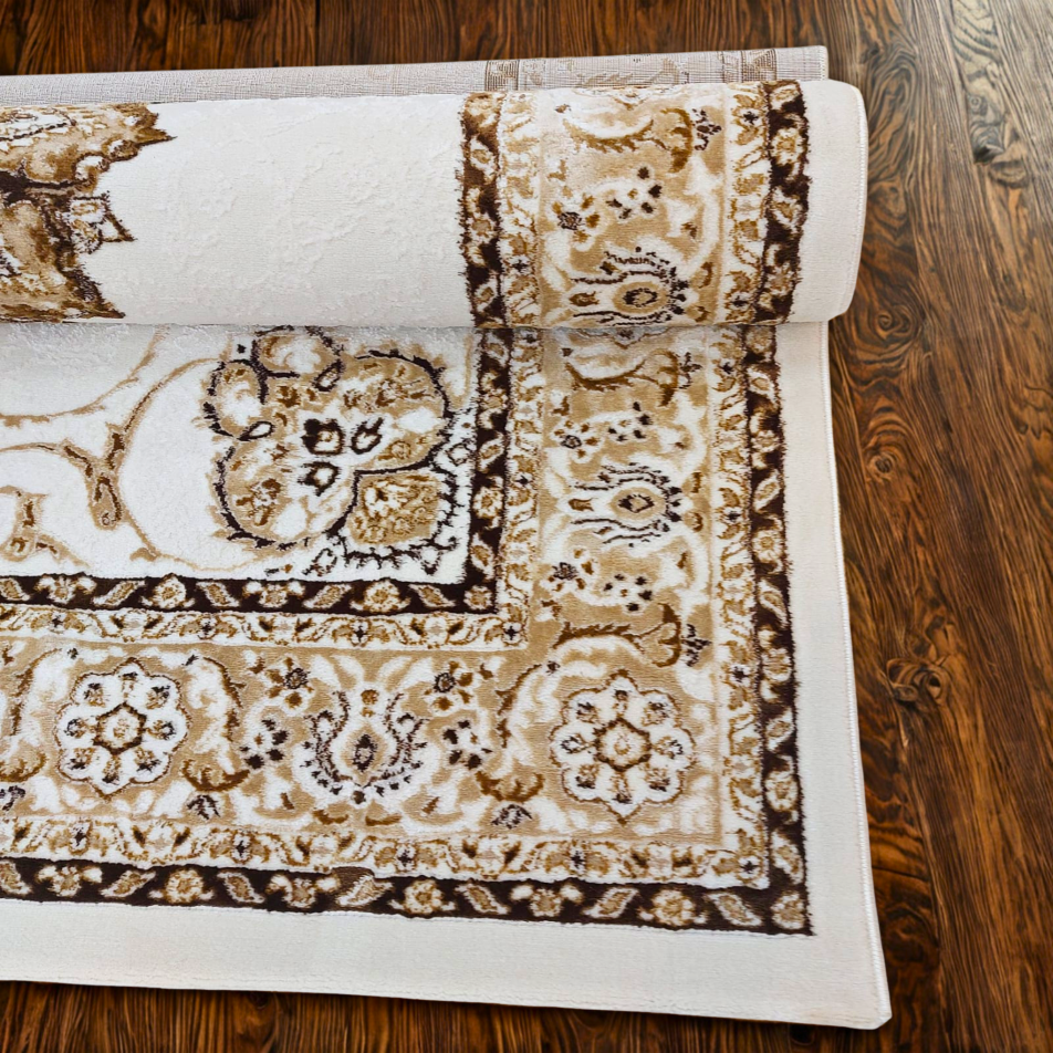Pearl Beige PGI Runner Rug 2.6x8 ft - Image 6