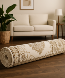 Alternative view of Pearl Beige PGI Runner Rug 2.6x8 ft
