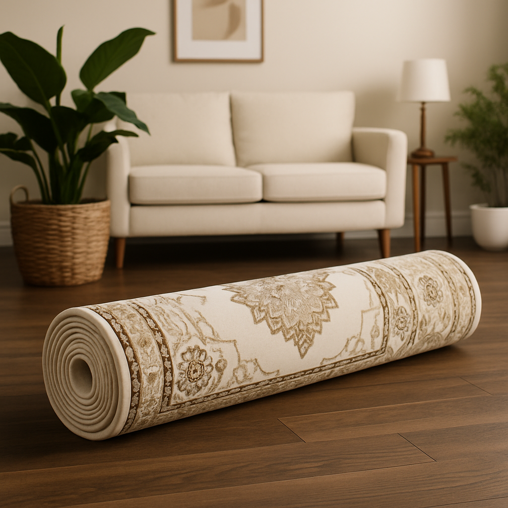 Pearl Beige PGI Runner Rug 2.6x8 ft - Image 2