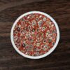 Ruby Blossom Round Rug - 3.2x3.2 (ft)