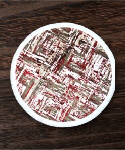 Urban Maze Round Rug - 3.2x3.2 (ft)