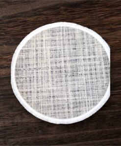 Woven Grid Round Rug - 3.2x3.2 (ft)