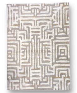 Arcadia Sandy Maze Area Rug - 4x6 (ft)