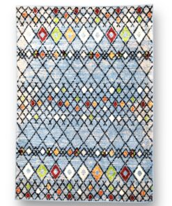 Arcadia Sky Diamond Area Rug - 4x6 (ft)