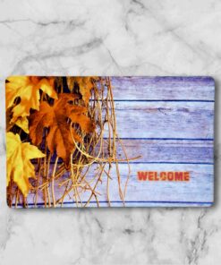 Autumn Welcome Entrance Mat - 17x27 in