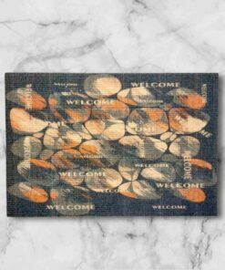 Pebble Welcome Entrance Mat - 17x27 in